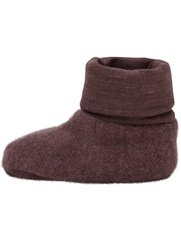 Fixoni Kinder Socken "Footies Single Layer" in Braun