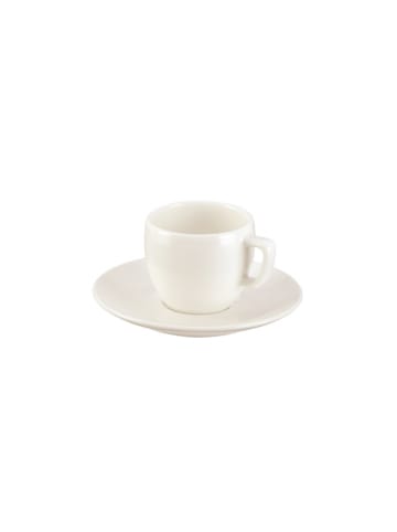 Tescoma Espressotasse CREMA, mit Untertasse in weiß