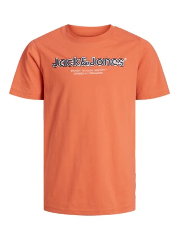 JACK & JONES Junior T-Shirt in ginger