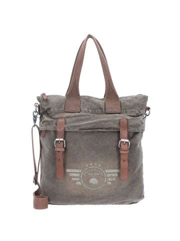 Greenburry Vintage Aviator Schultertasche 36 cm khaki