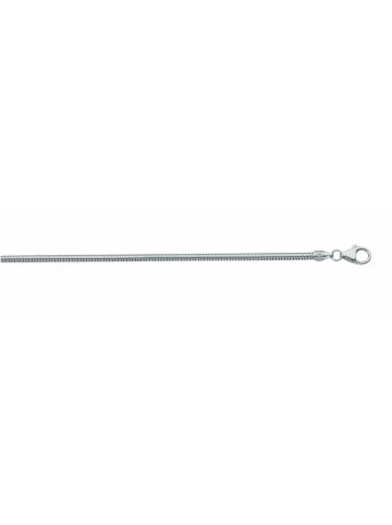 Adeliás Damen 925 Silber Schlangen Halskette Ø 1 mm in silber