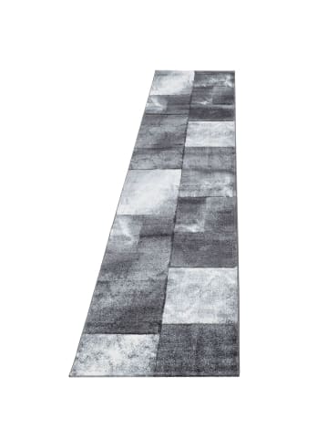 Teppich Boss Kurzflor Teppich Hara Grau