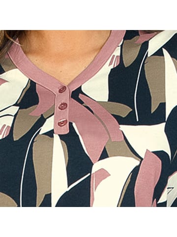 Ascafa Single-Jersey Nachthemd in mauve