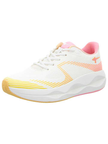 Tamaris Lowtop-Sneakers in white/red