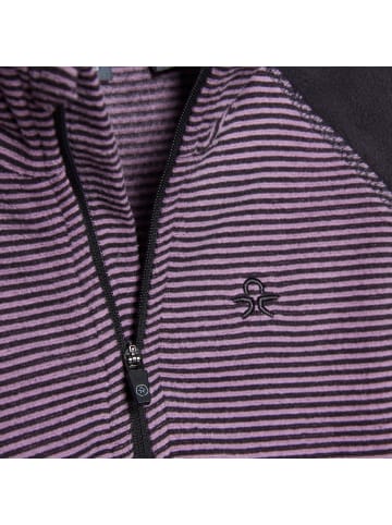 Color Kids Strickfleece-Pullover COFleece PulliStriped in Lila
