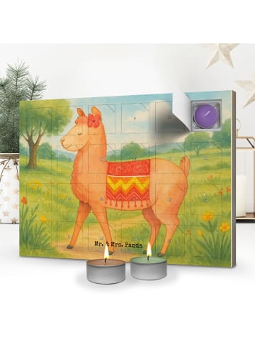Mr. & Mrs. Panda Duftkerzen Adventskalender Alpaka Stolz Design ... in Weiß