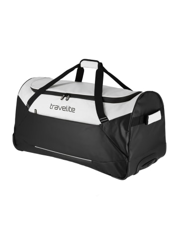travelite Basics 2 Rollen Reisetasche 71 cm weiss
