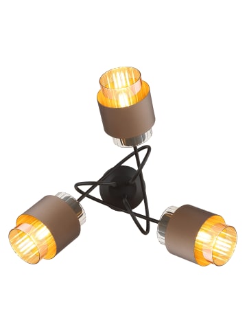 Globo lighting Deckenleuchte "MILLEY" in black