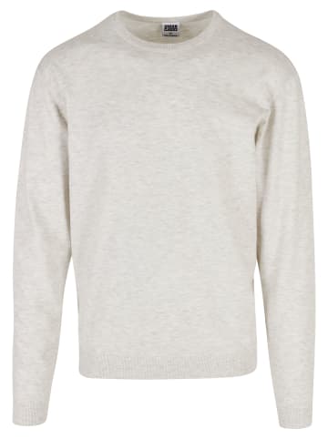 Urban Classics Crew Neck Jumper in lightgrey