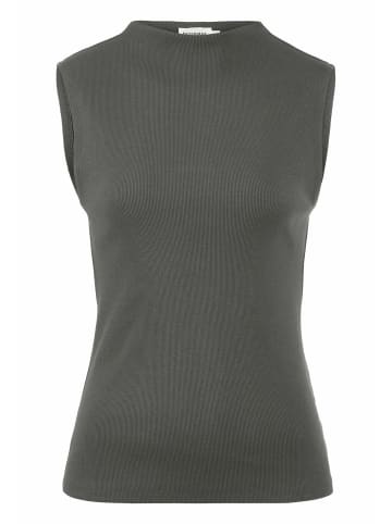 Hessnatur Rib Top Slim in tannengrün