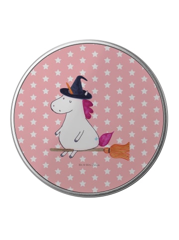 Mr. & Mrs. Panda Kaffeedose Einhorn Hexe ohne Spruch in Rot Pastell
