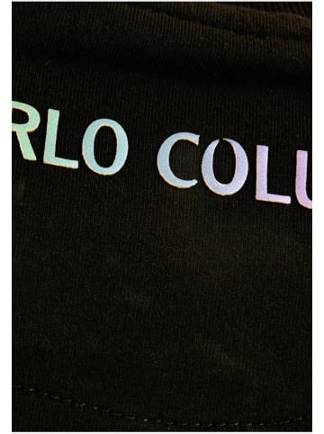 Carlo Colucci T-Shirt Canazei in Schwarz