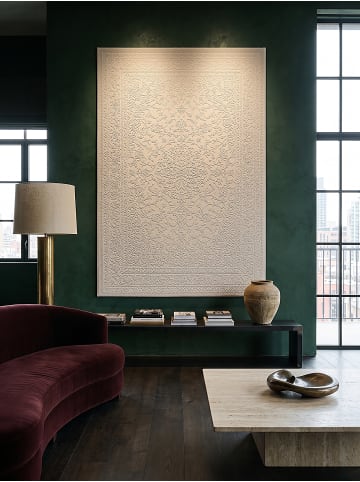 KADIMA DESIGN Läufer Uni pflegeleicht Wohnzimmer Schlafzimmer Flur Esszimmer in Creme