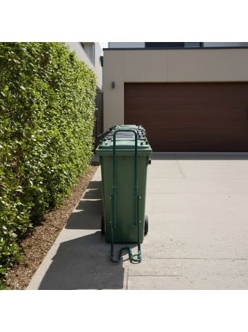 relaxdays Müllpresse in Grün