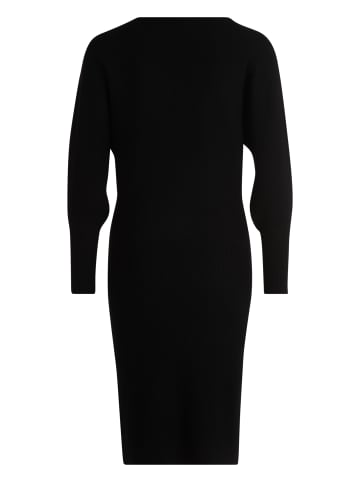 Zero  Strickkleid mit U-Boot Ausschnitt in Black Beauty