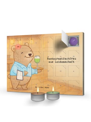 Mr. & Mrs. Panda adventskalender mit duftkerzen Restaurantfachfr... in Weiß