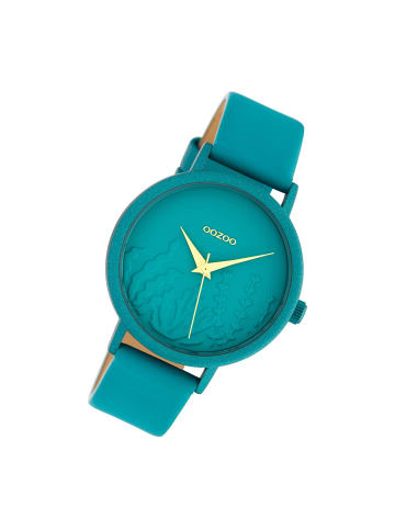 Oozoo Analog-Armbanduhr Oozoo Timepieces türkis mittel (ca. 36mm)