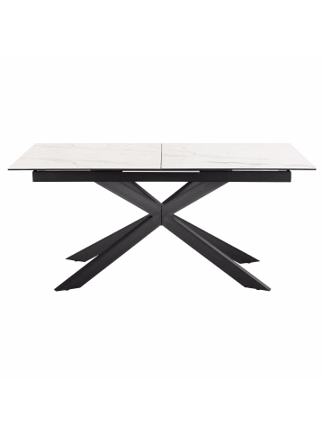 ebuy24 Esstisch Irwine Weiß 210 x 90 cm