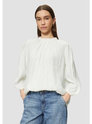QS Bluse in 0200_ecru