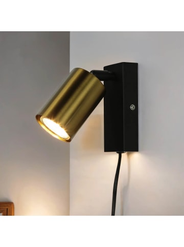 Licht-Erlebnisse Spot Strahler (B)6 x (H)12.5 cm in SchwarzSchwarz