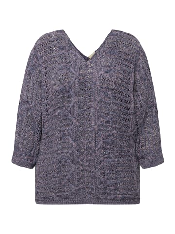 Ulla Popken Pullover in tintenblau