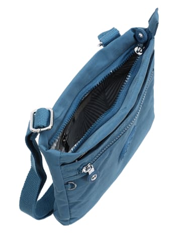 Mindesa Damen Umhängetasche in Denim Blau