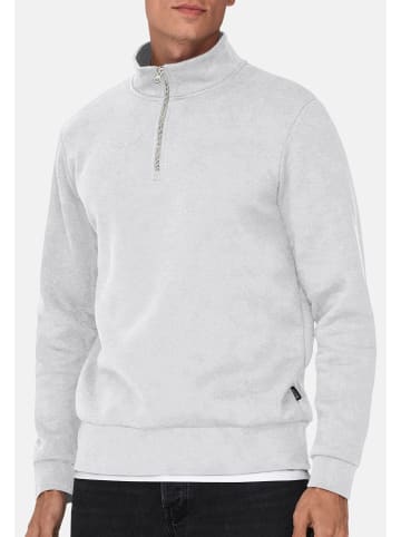 ONLY & SONS Sweattroyer Ceres in Light grey melange