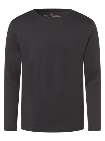 Nils Sundström Langarmshirt in anthrazit