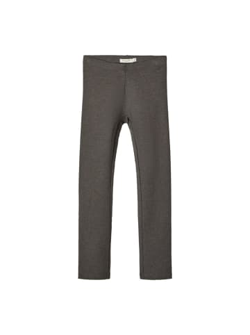 name it Mädchen Baumwoll-Leggings grau