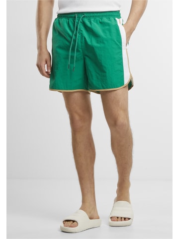 Urban Classics Urban Classics Retro Look Swim Shorts in froggreen