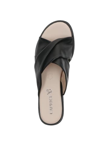 Caprice Pantolette in BLACK NAPPA
