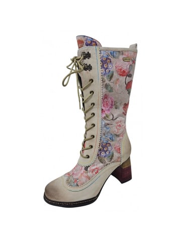 LAURA VITA Schnürstiefel  in Beige