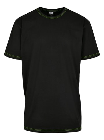 Urban Classics T-Shirts in black/electriclime
