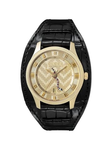 Gucci Uhr aus Edelstahl YA126342