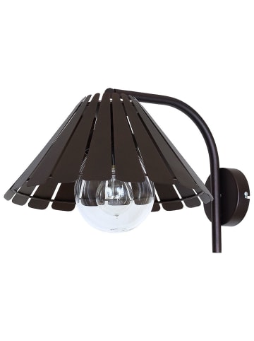 Licht-Erlebnisse Wandlampe (B)33 x (L)43 x (H)26 cm in BraunBraun