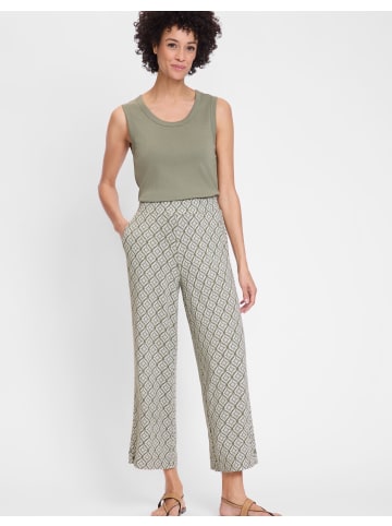 Olsen Stoffhose in Olive