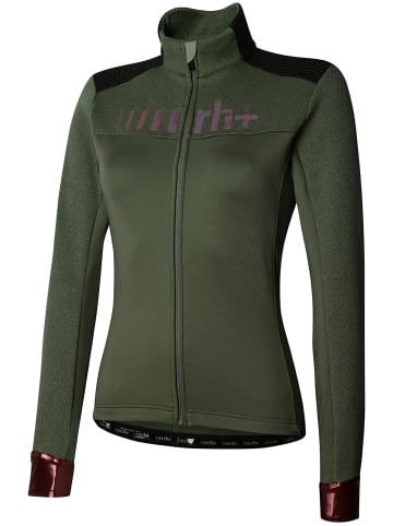 rh+ Radtrikot Thermo W Jersey in fir green-plummy