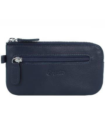 Esquire Viktoria Schlüsseletui Leder 12 cm in navy