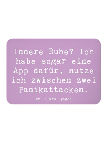 Mr. & Mrs. Panda haftmagnet Spruch Innere Ruhe mit Spruch in Lavendeltraum