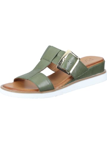 Piazza Klassische Pantoletten in grün