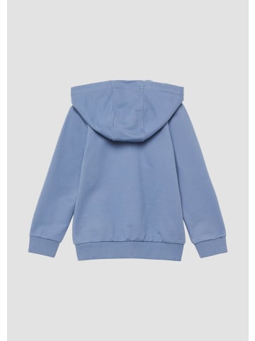 s.Oliver Sweatshirt Jacke in 5455_blassblau