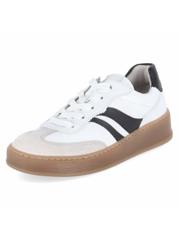 Gabor Schnürhalbschuh in weiss-kombi