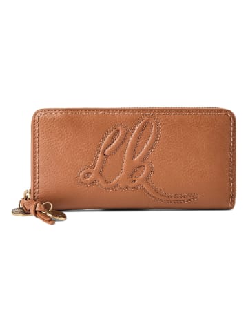 Liebeskind Berlin Capri Geldbörse RFID Schutz Leder 19 cm cognac
