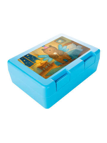 Mr. & Mrs. Panda Snackbox Bär Zahnfee Design ohne Spruch in Weiß