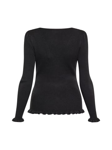 NAEMI Damen Cardigan in SCHWARZ