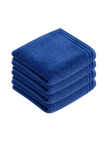 Vossen 4er Pack Handtuch in reflex blue