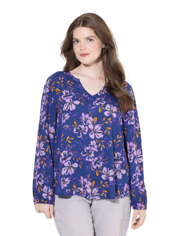 Ulla Popken Bluse in dunkelblau