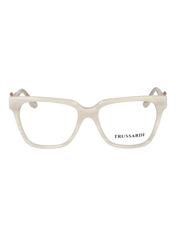 Trussardi Optische Fassungen Quadratisch Weiß