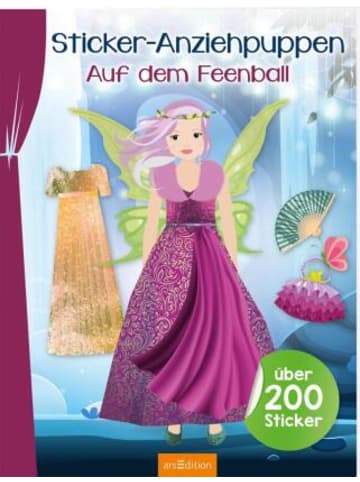ars edition Papeterie/PBS - Sticker-Anziehpuppen - Auf dem Feenball