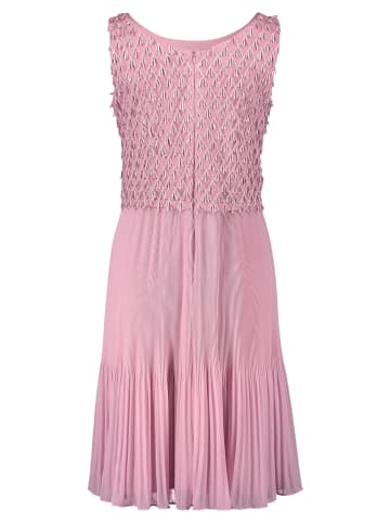 Vera Mont Cocktailkleid mit Plissee in Pink Orchid